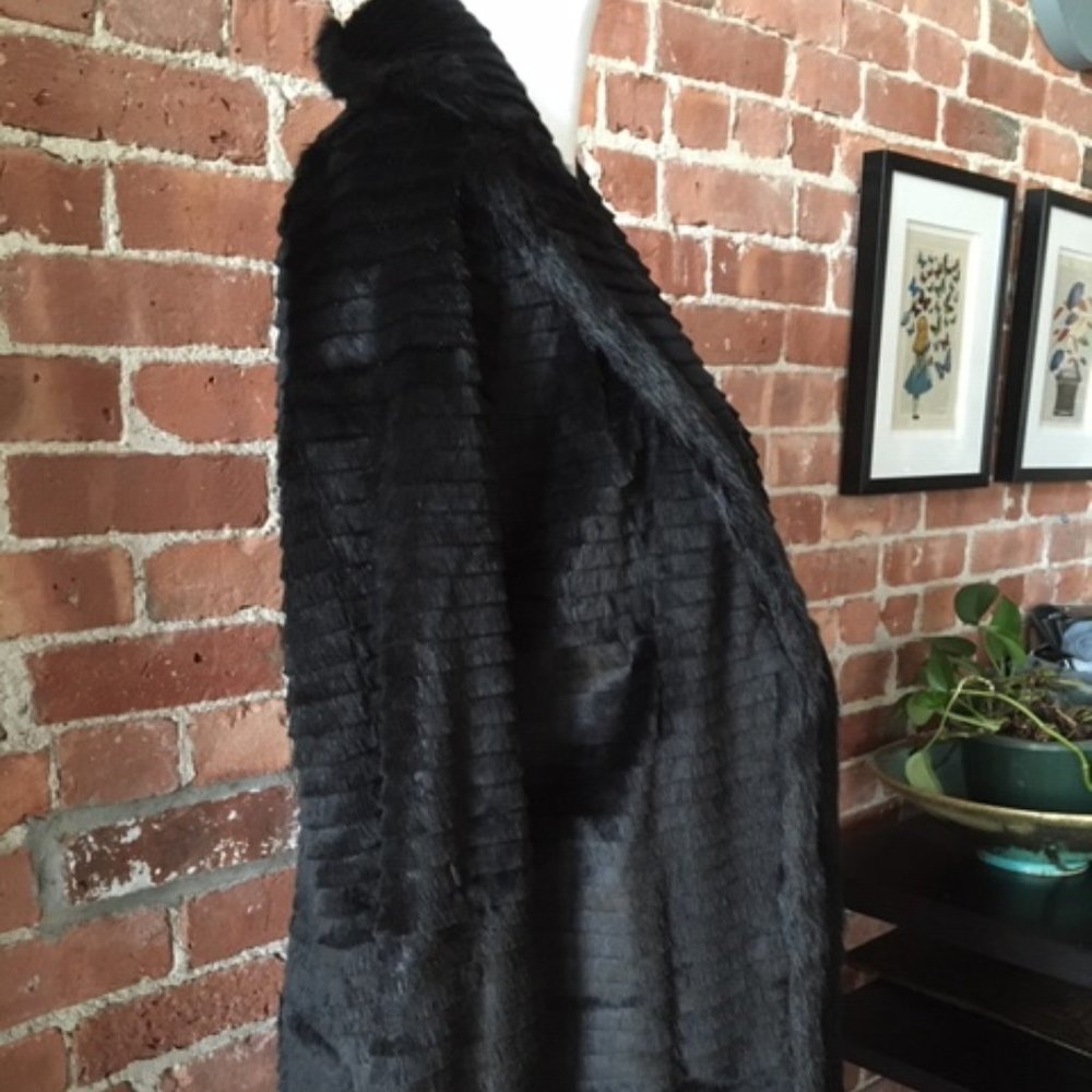 FABULOUS! Karl Donoghue Rabbit Fur Coat